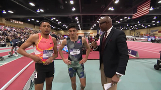 Bryce Hoppel Triumphs in Men's 800m Final at USATF Indoor Championships with Blazing 1:46.67