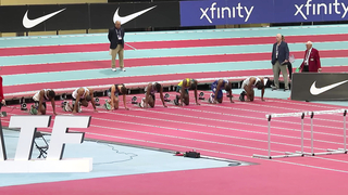 Grant Holloway BREAKS WORLD RECORD in 60m hurdles heats, Cunningham takes indoor title | NBC Sports