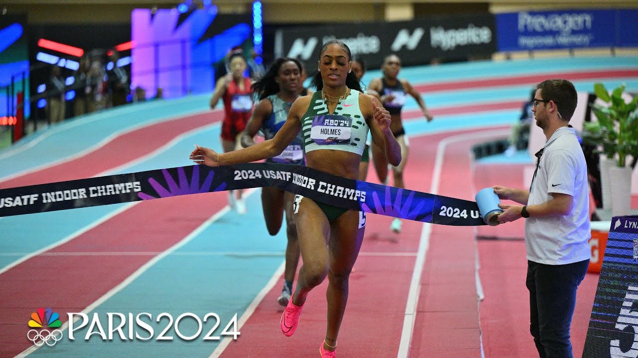 Alexis Holmes Dominates USATF Indoor Championship Women's 400m Finals with World-Leading Time