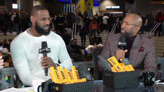 LeBron James Exclusive: All-Star Game Highlights & Warriors Rumors | Inside the NBA 2024