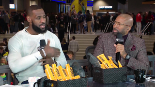 LeBron James Exclusive: All-Star Game Highlights & Warriors Rumors | Inside the NBA 2024