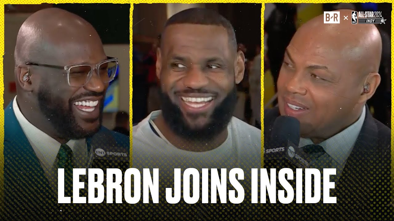 LeBron James Exclusive: All-Star Game Highlights & Warriors Rumors | Inside the NBA 2024