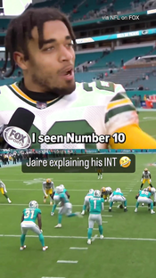 Jaire Alexander's Hilarious Take on Game-Sealing Interception and Touchdown for the Green Bay Packers