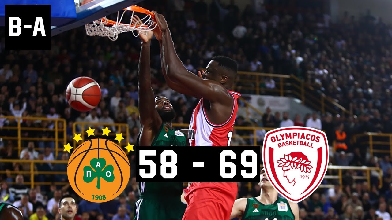 Greek Cup Final Highlights: Panathinaikos vs Olympiacos (18.02.2024)