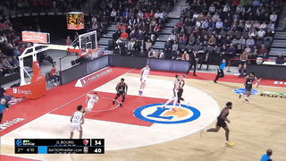 Zaccharie Risacher Dominates with 20 Points: EuroCup Round 18 Highlights