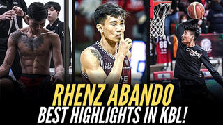 Rhenz Abando HIGHLIGHTS in KBL! Showtime PLAYS! | Korean Basketball League | Anyang KGC