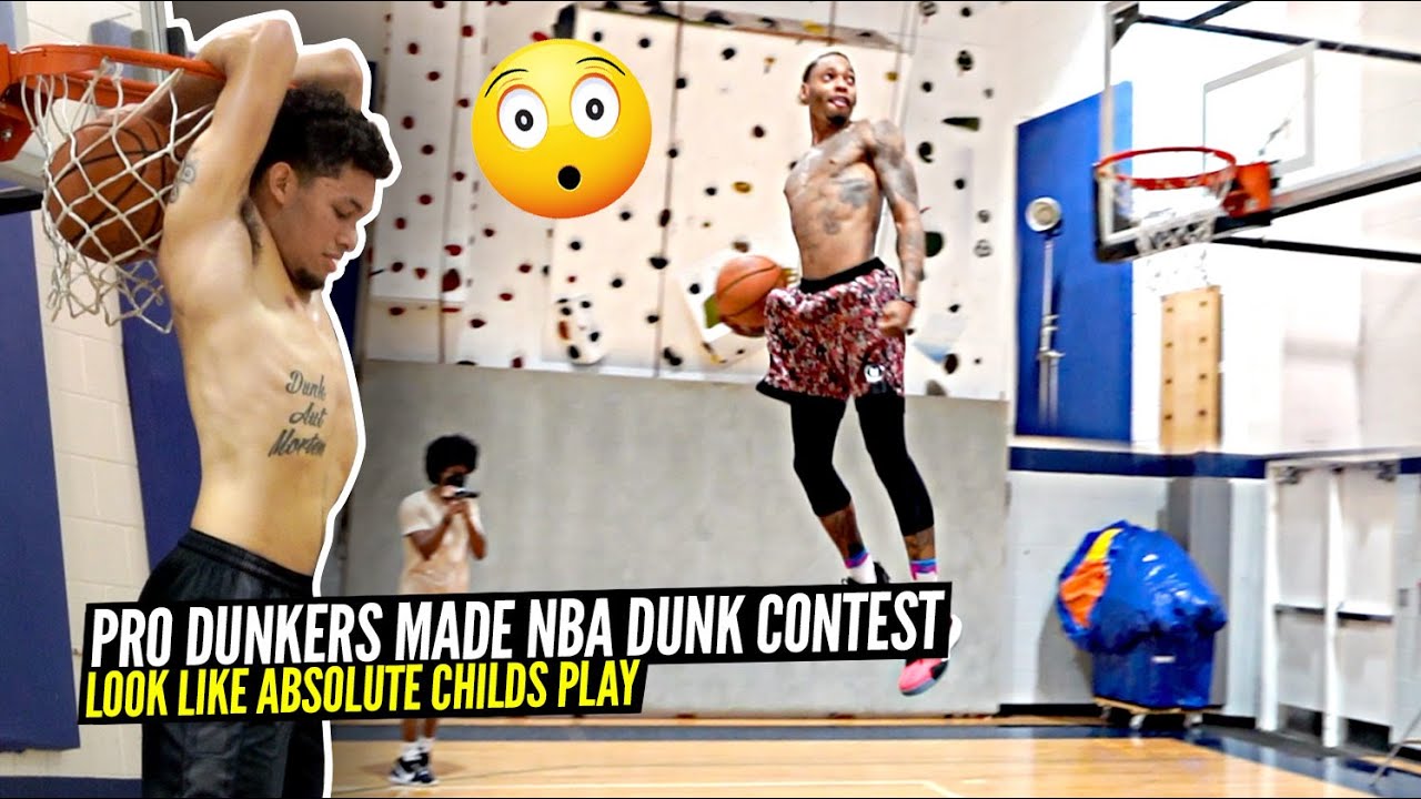 The Most INSANE Dunks EVER! Pro Dunkers Make NBA Dunk Contest Look Like a JOKE!
