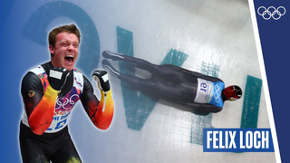 Luge Double Olympic Gold Medallist, Felix Loch!