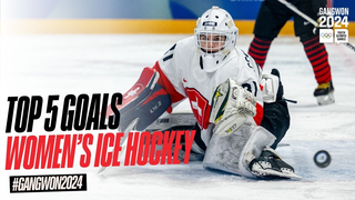Top 5 Goals | Women's Ice Hockey Day 4 | Gangwon 2024