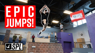 Every SEND of the DOUBLE GAP!!! SPL1 - Men's Parkour Speed