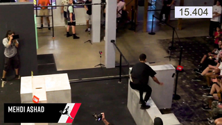Every SEND of the DOUBLE GAP!!! SPL1 - Men's Parkour Speed