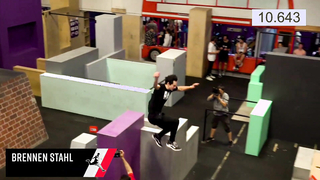 Every SEND of the DOUBLE GAP!!! SPL1 - Men's Parkour Speed