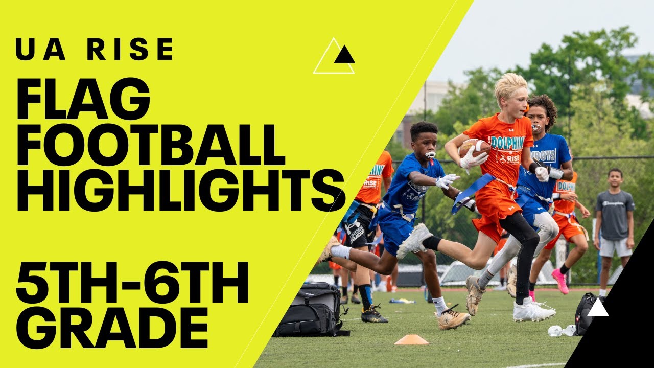 HIGHLIGHTS: UA Rise Flag Football Best Plays | UA Rise Flag Football