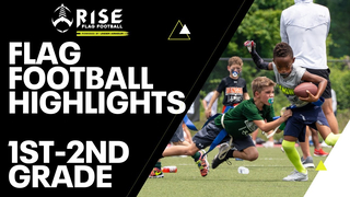 INSANE UNDER ARMOUR Rise Flag Football Highlights: 1st - 2nd grade