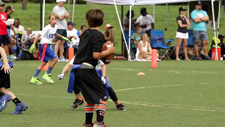 INSANE UNDER ARMOUR Rise Flag Football Highlights: 1st - 2nd grade