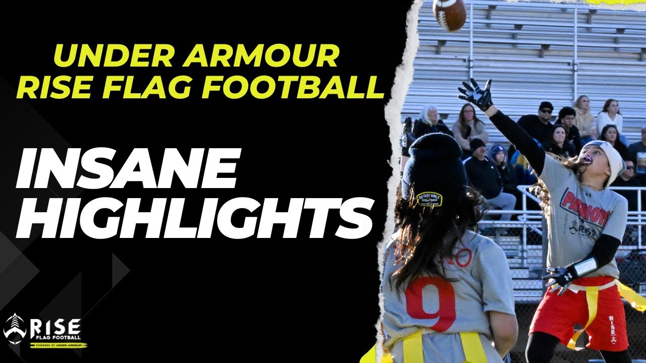Epic Flag Football Plays You Need to SEE! | Rise Flag Football |