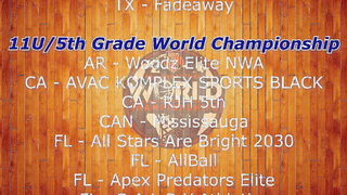 The 2023 AAU Basketball World Championships - 9U/3rd Grade & 11U/5th Grade