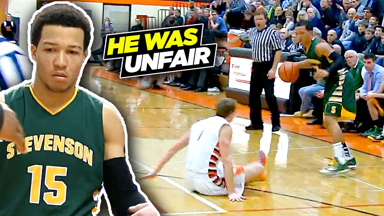 Jalen Brunson BEFORE The Fame!! DESTROYING Defenders For 14 Mins Straight In High School