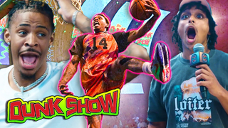 Ja Morant Watches INSANE Dunk Competition! AMP Commentates