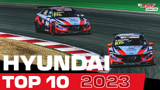 The best of Hyundai - Top 10 Actions | 2023 Kumho TCR World Tour