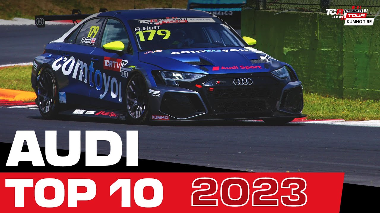 The best of Audi - Top 10 Actions | 2023 Kumho TCR World Tour