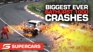 Biggest EVER Bathurst 1000 crashes - Repco Bathurst 1000 | Supercars 2022