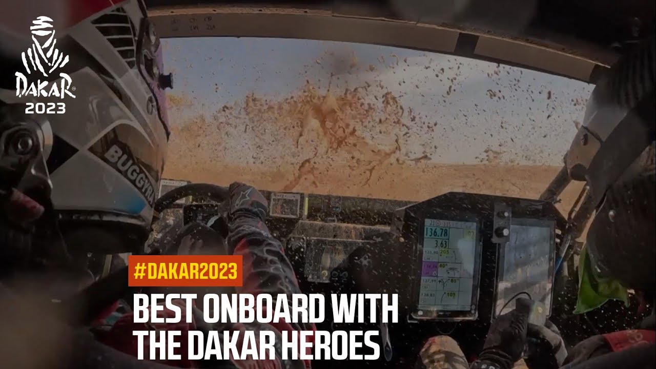 Best onboard with #Dakar2023 Heroes