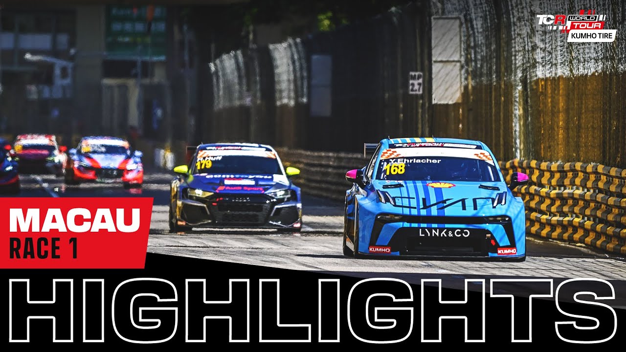 Highlights | Macau | Race 1 | Guia Race 2023 Kumho TCR World Tour