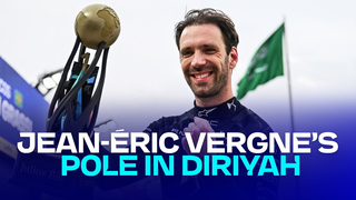 Jean-Éric Vergne takes Pole Position in Diriyah E-Prix | Formula E