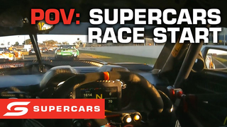 ONBOARD: Driver's eye view of a race start | Supercars 2023