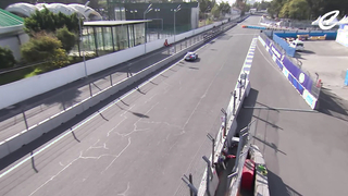 Usain Bolt drives Formula E car in Mexico!