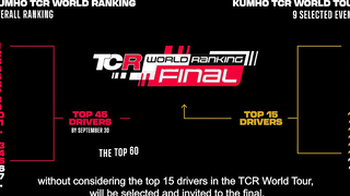Marcello Lotti presents the 2023 KUMHO TCR World Tour and the TCR World Ranking