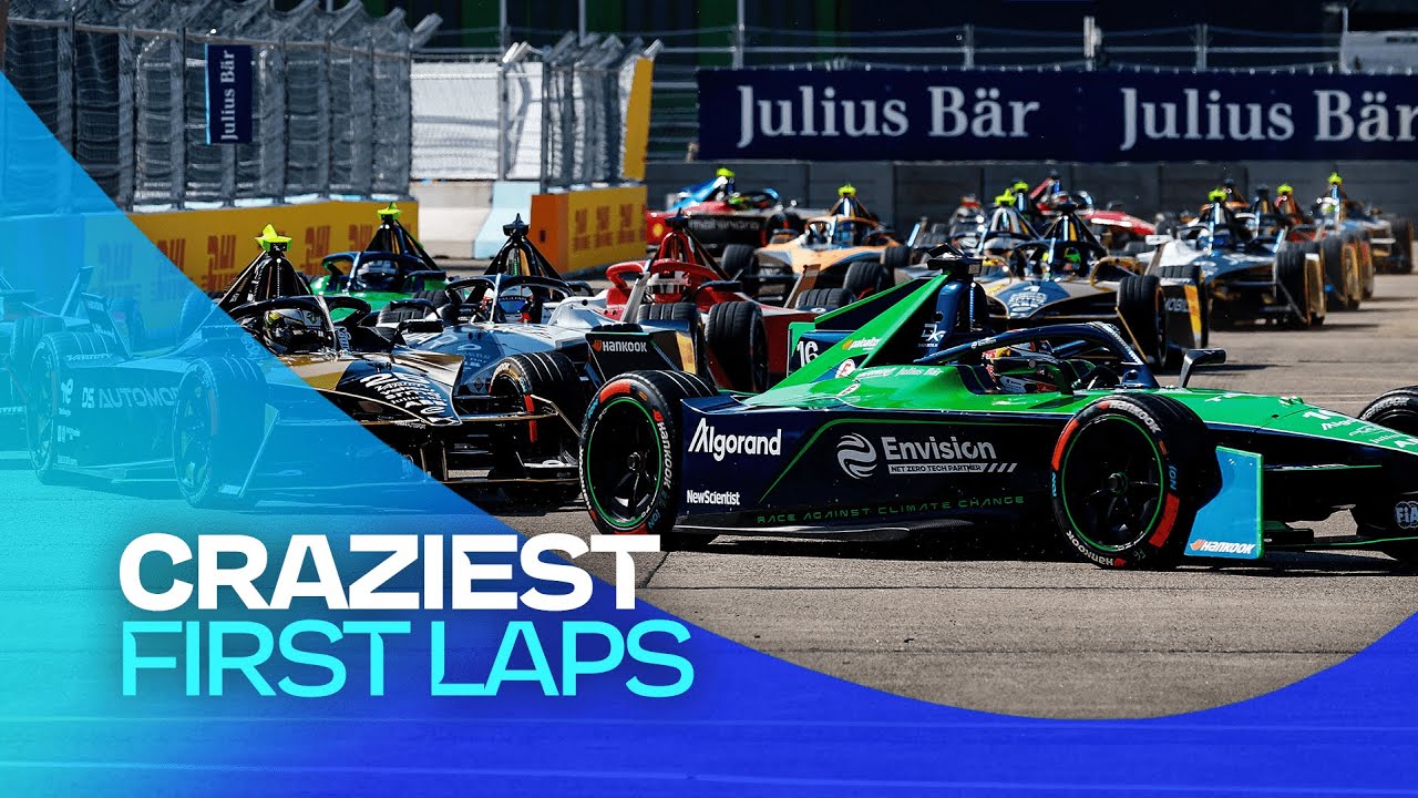 The CRAZIEST first laps in Formula E