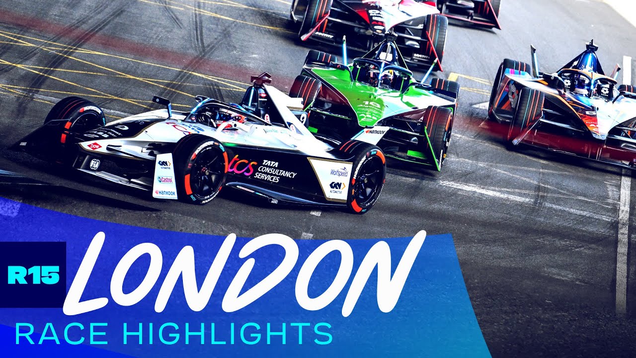 CHAOS in London as NEW Champion crowned! | 2023 Hankook London E-Prix - Race Highlights