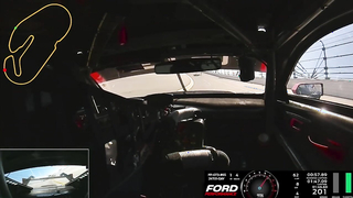 Rolex 24 Hot Lap in the Mustang GT3 Narrated by Factory Driver | IMSA WeatherTech Championship