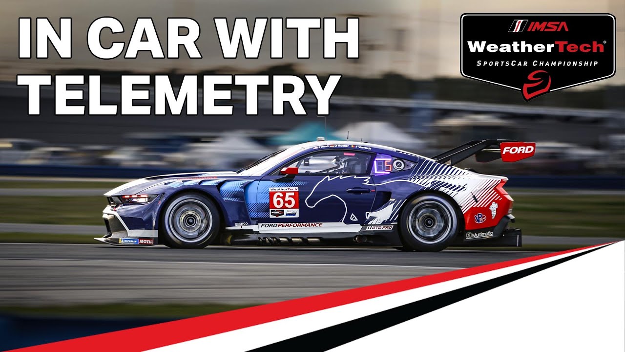 Rolex 24 Hot Lap in the Mustang GT3 Narrated by Factory Driver | IMSA WeatherTech Championship