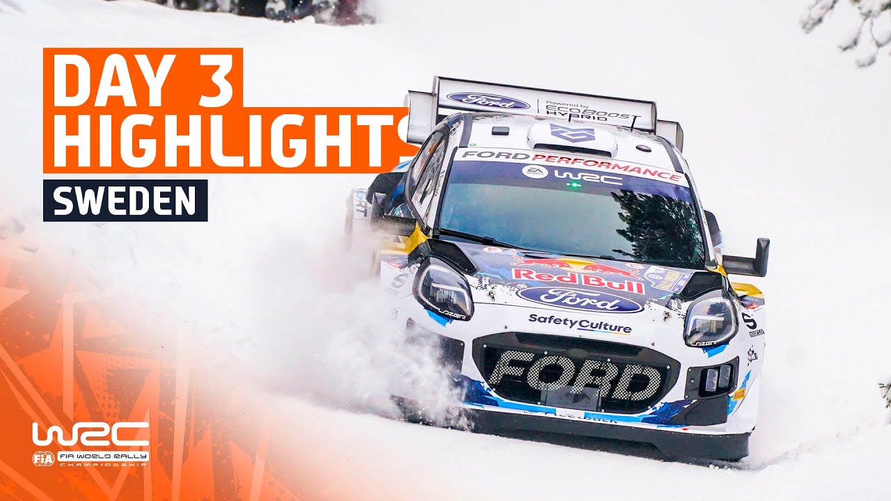 Day 3 Highlights | WRC Rally Sweden 2024