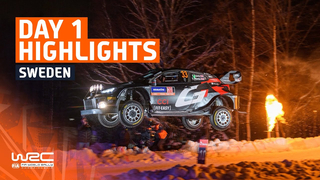 Day 1 Highlights | WRC Rally Sweden 2024
