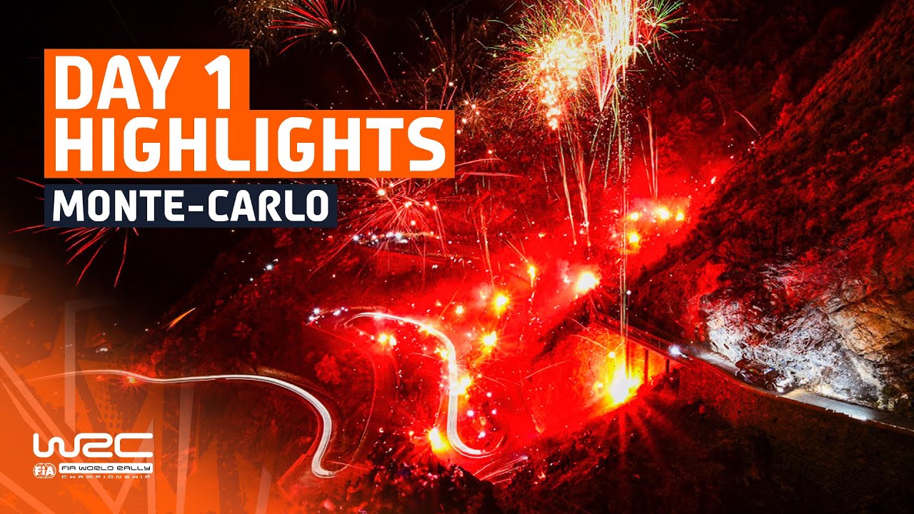 Day 1 Highlights | WRC Rallye Monte-Carlo 2024
