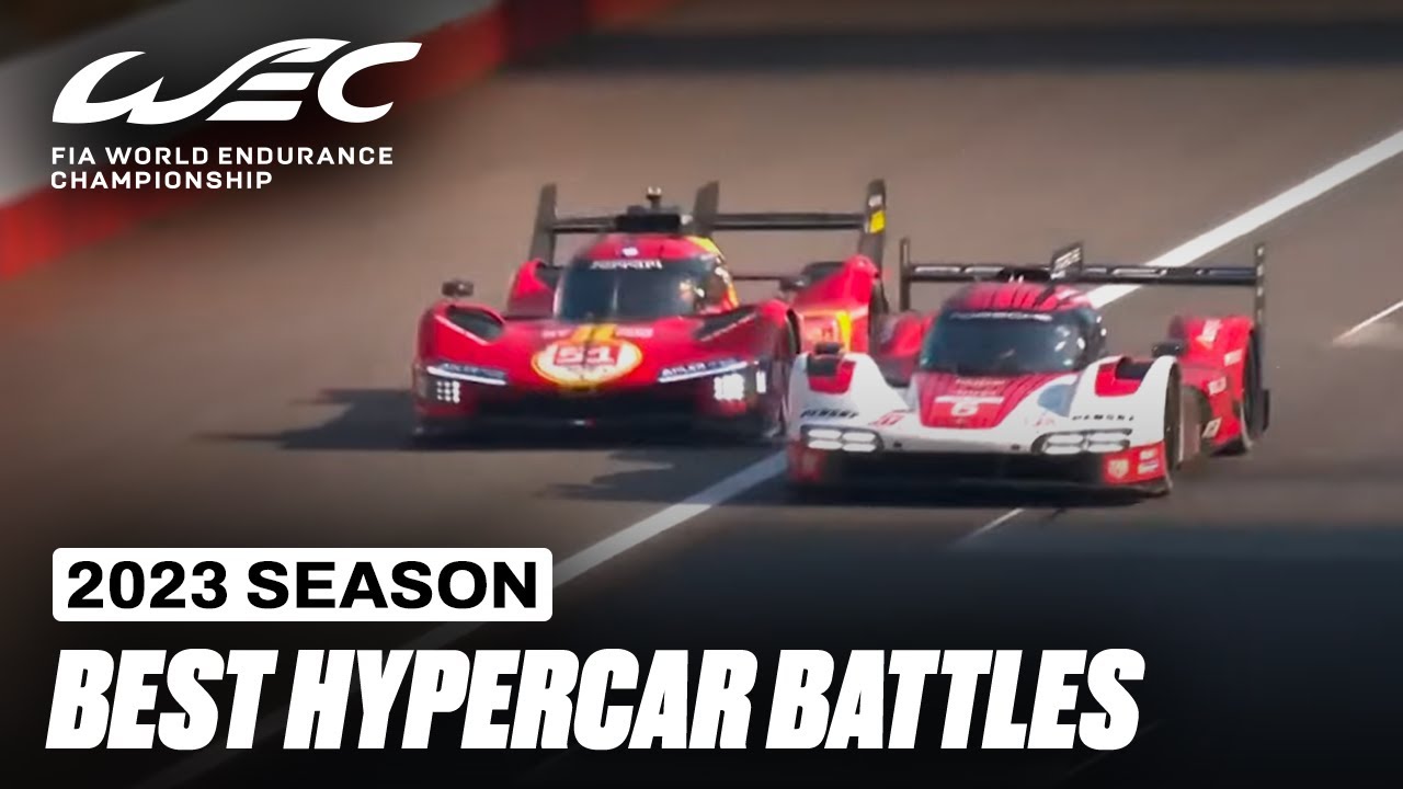 10 Best Hypercar Battles from 2023 ⚔️ I FIA WEC