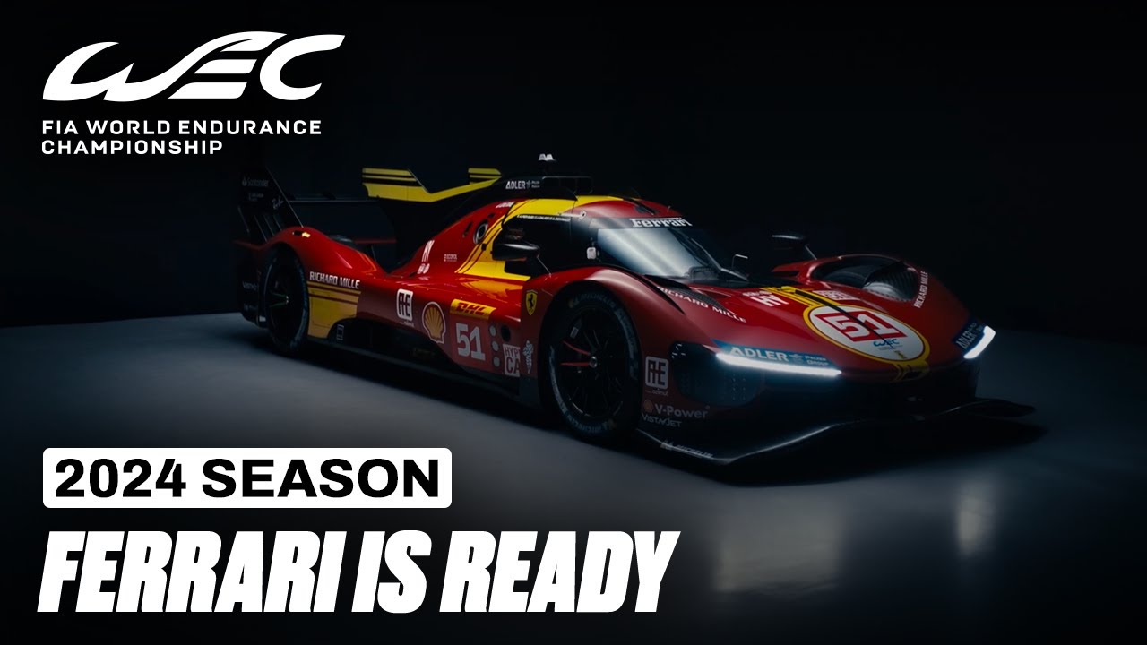 Ferrari Ignites the Hype for the 2024 FIA WEC...=