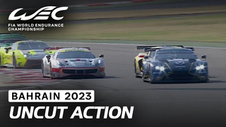 Three Minutes of Uncut Racing Action in LMGTE Am I 2023 8 Hours of Bahrain I FIA WEC