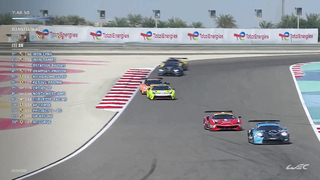 Three Minutes of Uncut Racing Action in LMGTE Am I 2023 8 Hours of Bahrain I FIA WEC