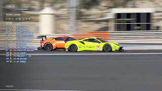 Three Minutes of Uncut Racing Action in LMGTE Am I 2023 8 Hours of Bahrain I FIA WEC