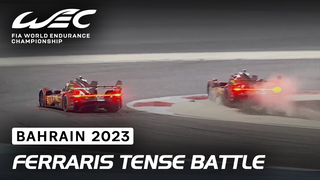 Ferrari Hypercars Battle it Out on Track I 2023 8 Hours of Bahrain I FIA WEC