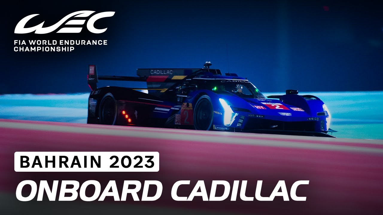 Onboard Cadillac V-Series.R Hypercar #2 I 2023 8 Hours of Bahrain I FIA WEC