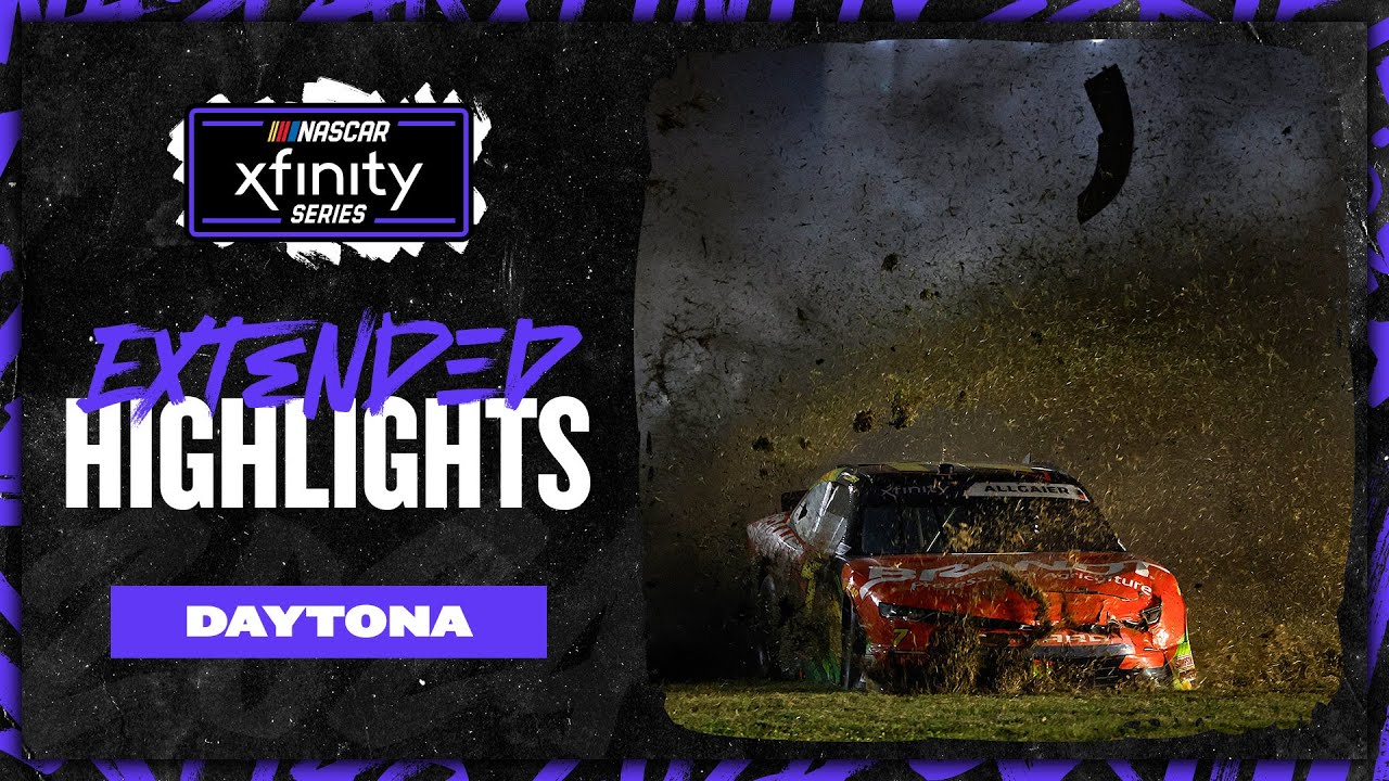 Capping off a double header Monday with a repeat winner at Daytona | NASCAR Extended Highlights