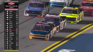 Wild racing, wilder finish at Daytona: NASCAR Craftsman Truck Series Extended Highlights