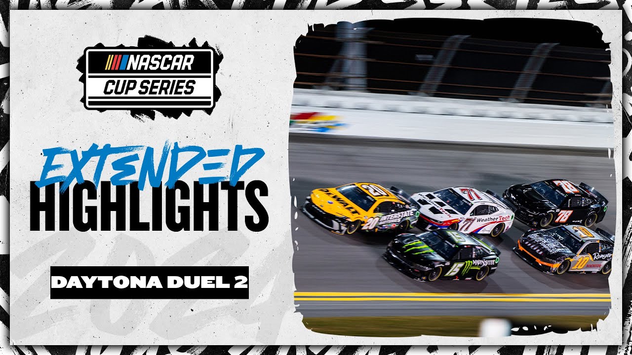 Teammates ditch and the big one strikes late in Duel 2 at Daytona | Extended Highlights