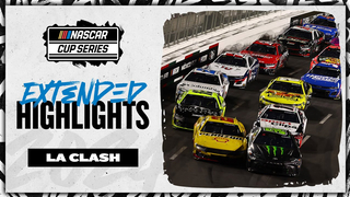 Late yellow sets up green-white-checkered at the Busch Light Clash | Extended Highlights